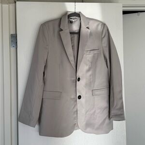 Oversized H&M Gray Tope Blazer